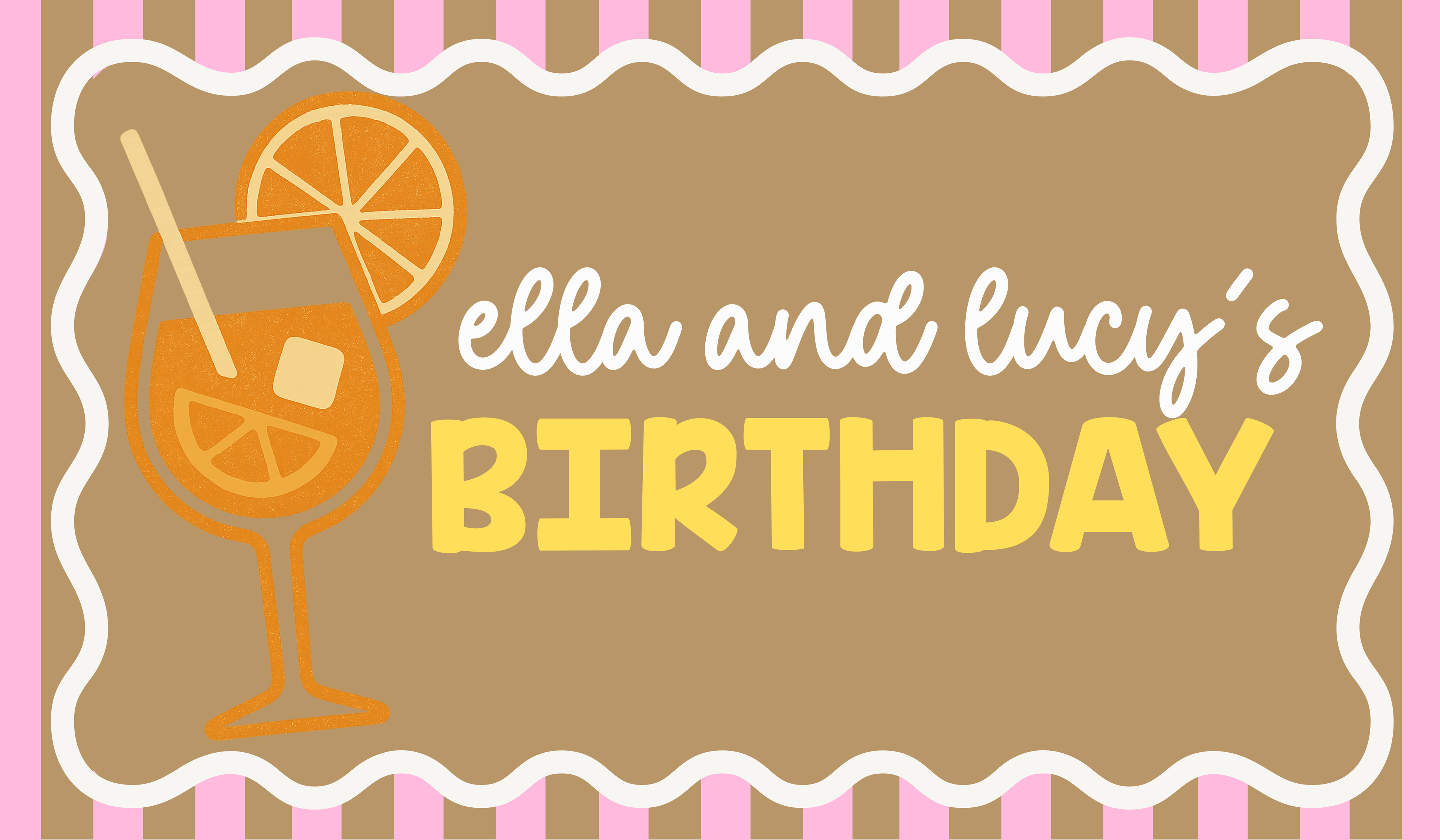 Citrus Spritz Birthday