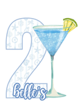 Blue 21st Sign