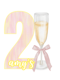 Yellow 21st Sign