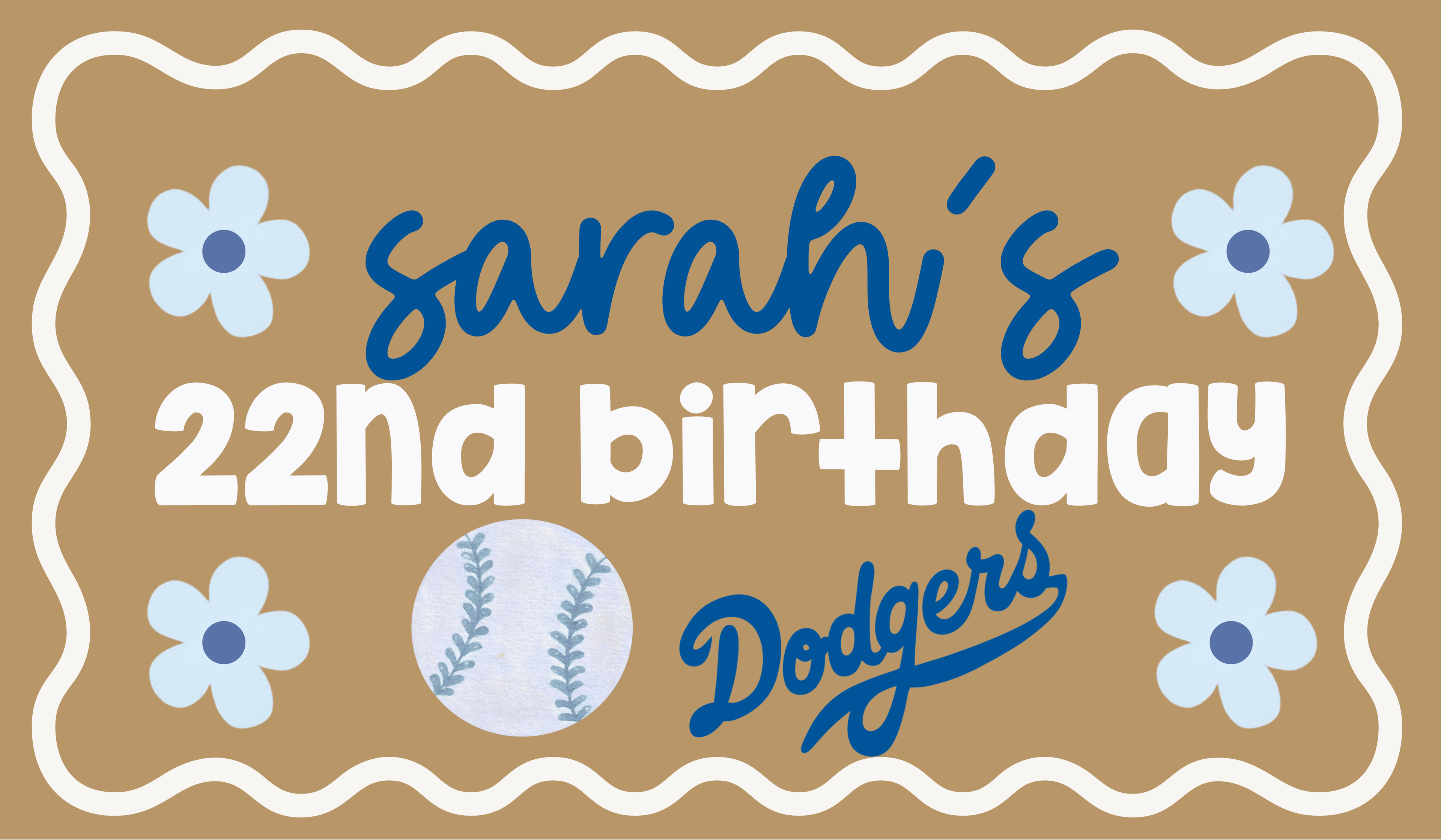 Game Day Birthday
